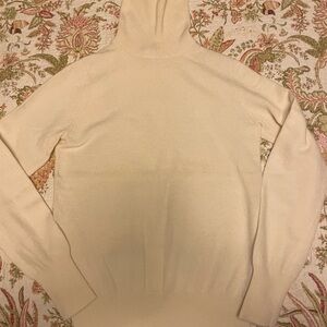 J. Crew Cream Turtleneck Sweater